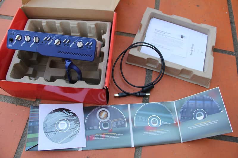 Digidesign MBOX 2 USB Audio Interface 2000s - Blue image 1