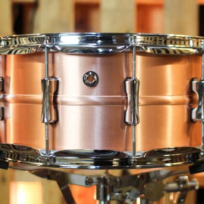 Pearl 14x6.5 Primal Copper Snare Drum - PSC1465C image 3