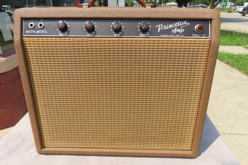 FENDER 1962 PRINCETON-AMP BROWN TOLEX 6G2-A TIME CAPSULE MINT! ORIGINAL 1 OWNER! image 1