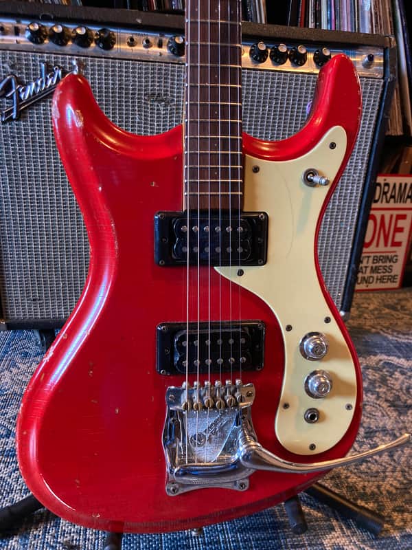 Mosrite Ventures Mark V 1966 - Red image 1
