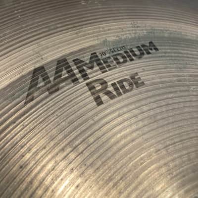 Frankie Banali's Sabian 20" AA Medium Ride Cymbal (#7) Autographed!! image 4