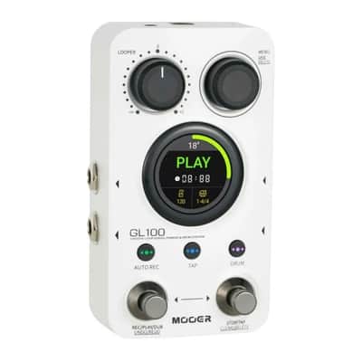 Mooer GL100 Guitar Pedal LOOP Drum Machine Effects Pedal Stereo Phrase Loop Auto Record with 100 Memory Positions,Price include the import duty to USA image 3