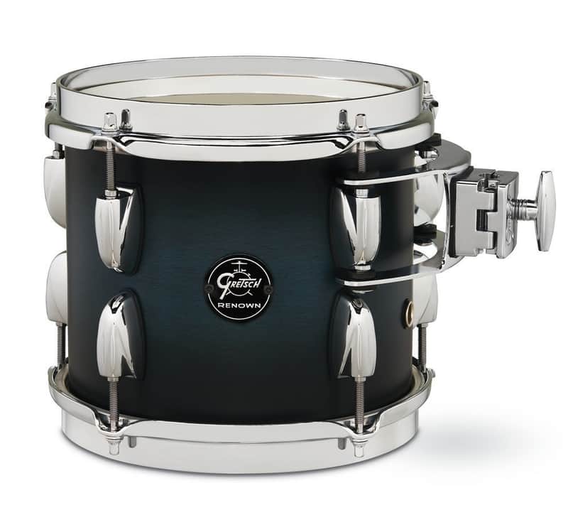 Gretsch GR805.219 RN2-0708T-SABB 8x7 Tom Tom Renown Maple Satin Antique Blue Burst image 1