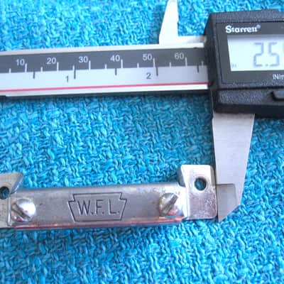 WFL Snare Drum Butt Plate Snare Bracket - Vintage image 4