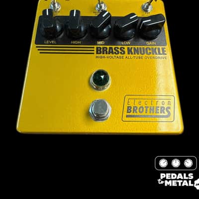 Electron Brothers Brass Knuckle High Voltage Tube Overdrive - x9045 image 2