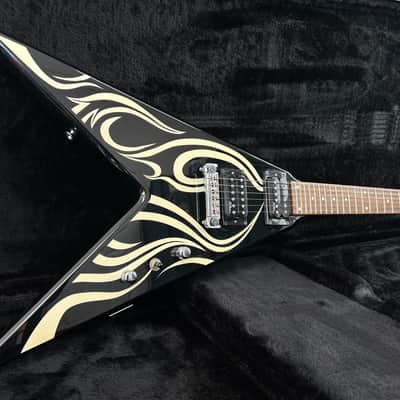 B.C. Rich KKV Kerry King V - Tribal Art w/ Fitted Case image 1