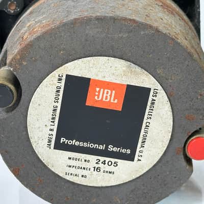 JBL 2405 Tweeter 16Ω Pair Professional Series 16-Ohms Compression image 10