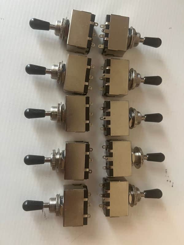 3 way Toggle box switches Lot of 10 image 1