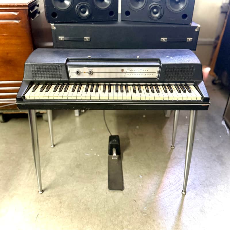 Wurlitzer 200A 64-Key Electric Piano 1970’s Black original vintage USA Wurli 200-a image 1