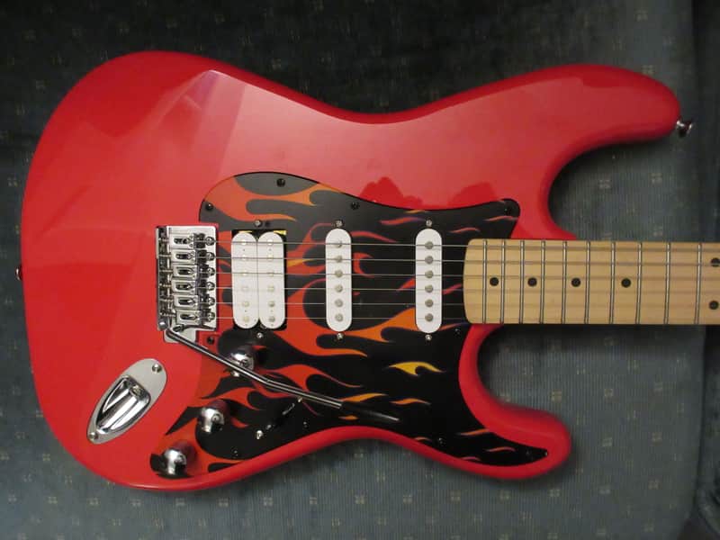 ~Cashified~ Kramer Strat-Style Red Rock 'n' Roller image 1