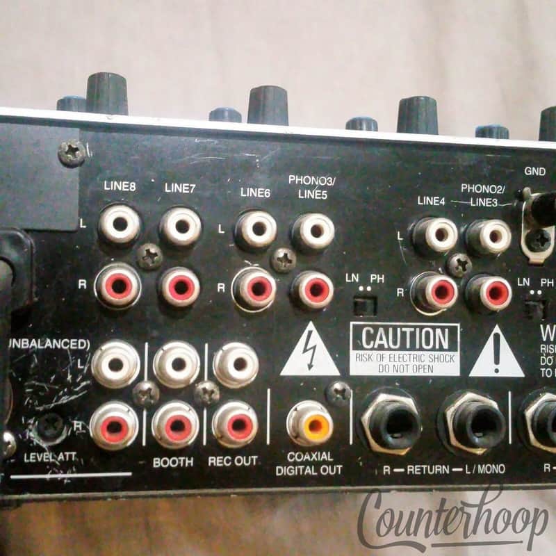 Denon DN-X1500S 4-Channel DJ Mixer Professional Mobile Club 32-Bit