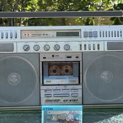 SHARP GF-9797H Rare Vintage Cassette Deck Boombox Japan Serviced Warranty 1979s image 17