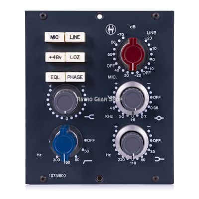 Heritage Audio 1073/500 Microphone Preamp & EQ Mic Pre Equalizer 500 Series 1073 image 2