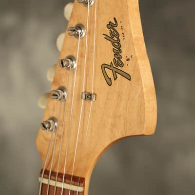 all original 1964 Fender pre-CBS Duo-Sonic II Red image 7