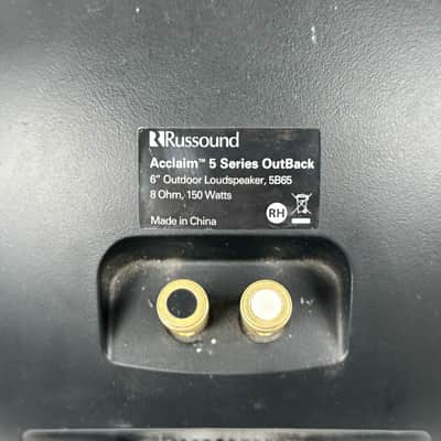 Pair Of Russound Acclaim 5 Series Outback 5B45 4" Outdoor Speakers 8 Ohm 100W image 4