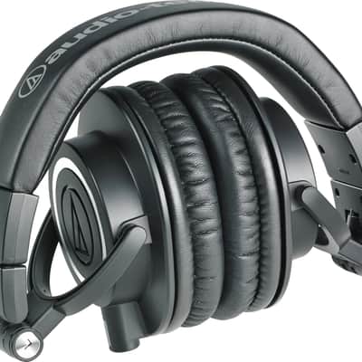 Audio-Technica ATH-M50X Closed-Back Headphones, Black image 4