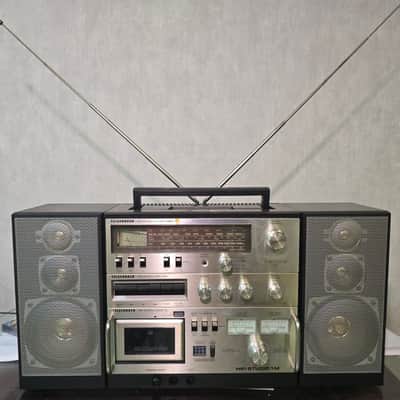 Telefunken HiFi Studio 1M Rare Vintage Cassette Boombox 220V Serviced Warranty image 6