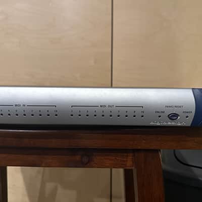 Digidesign MH041 Midi I/O Early 2000’s - Blue and black image 3