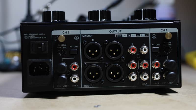 SubZero SZ-DMR-200 Rotary DJ Mixer 2-Channel | Reverb