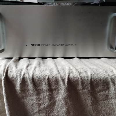 Nikko Alpha 1 amplifier in very good condition - 1980's | Reverb