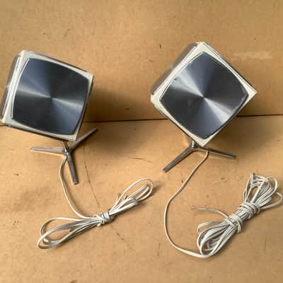 Grundig Audiorama 700 hifi cube vintage speakers / amazing design image 8