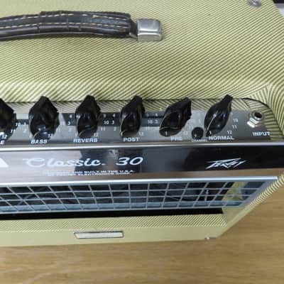 Peavey Classic 30 2-Channel 30-Watt 1x12" Guitar Combo w. Pedal and Upgraded Speaker image 7