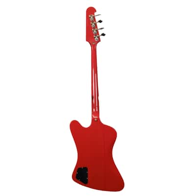 Used Epiphone Thunderbird '64 Bass Guitar - Ember Red image 4