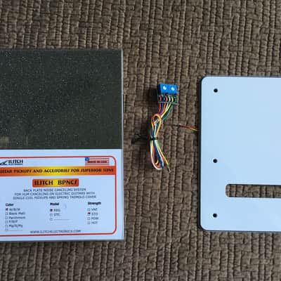 Ilitch BPNCS Back Plate Noise Canceling System for Strat White - Free Shipping! image 1