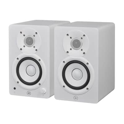 Yamaha HS4 W Powered Studio Monitors 4.5" White (Pair) image 1
