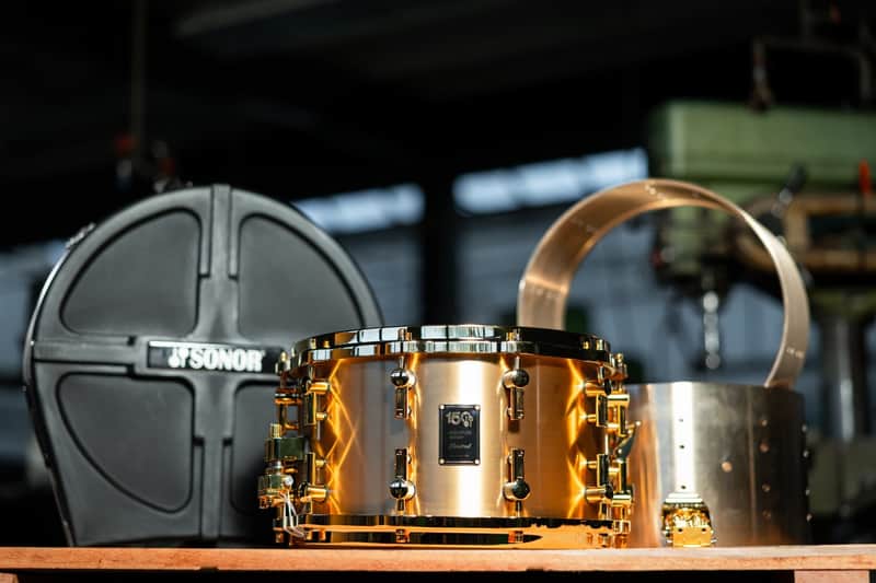 Sonor 150th Anniversary Signature 14x8 Cast Bronze Snare Drum image 1