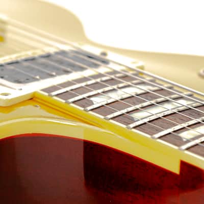 Epiphone Les Paul Standard GoldTop MIJ w/ Duesenberg Style Pickups, Pearloid Trapezoid Inlays, Schaller Strap Buttons image 7
