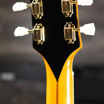 Epiphone 1957 SJ-200 Reissue Acoustic/Electric Guitar - Antique Natural with Hardshell Case imagen 7