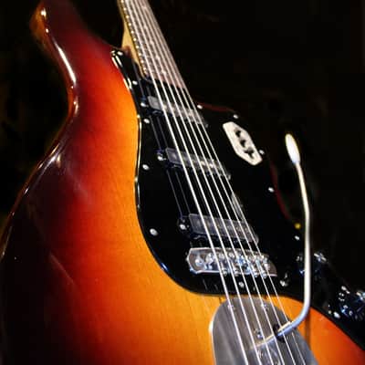 Ayers Guitar Co. Custom VI (Bass VI) 2014 Sunburst with Mono Gig Bag image 3