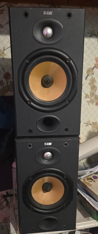 B&W DM601 S2 Speakers (pair) Black