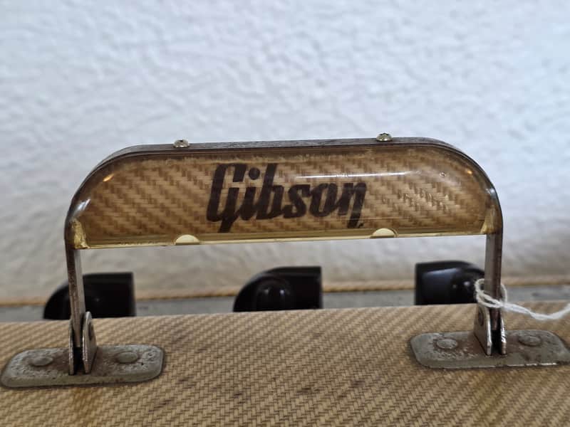 Gibson GA-6 Lancer 1960 Vintage Studio Guitar Combo Amplifier Artist Owned amp by Bernie Marsden of Whitesnake GA6 rare tweed model image 1