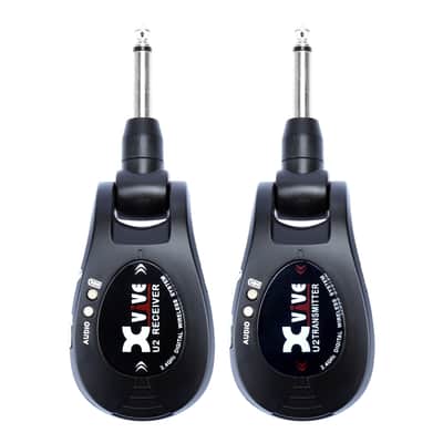 Xvive U2 Wireless Guitar System 2010s Black image 2