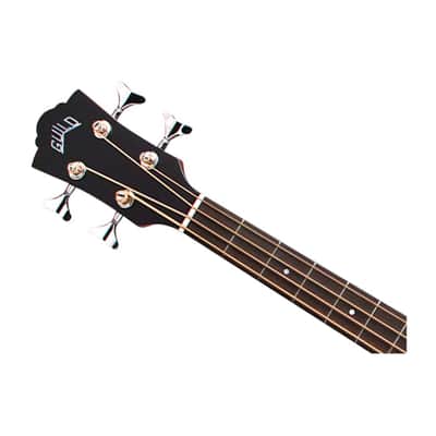 Guild B-240E Jumbo Acoustic/Electric Bass - Natural - B-Stock image 4