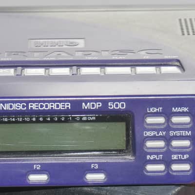 HHB Portadisk MDP 500 early 2000's - purple/black plastic image 7