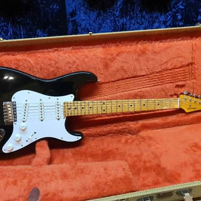 Fujigen History Stratocaster Black Strat SSS Electric Guitar image 1