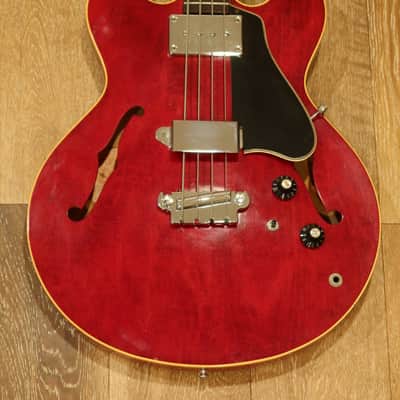 Vintage 1967 Gibson Eb2-C Bass - Cherry Finish image 2