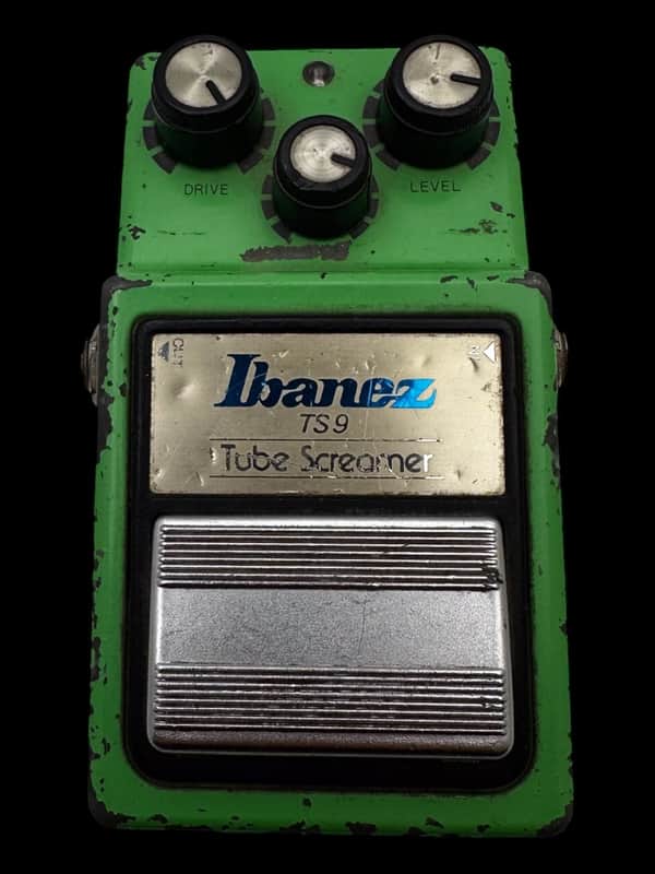 Ibanez TS9 Tube Screamer (Black Label) 1981 - 1982 - Green X5544 image 1
