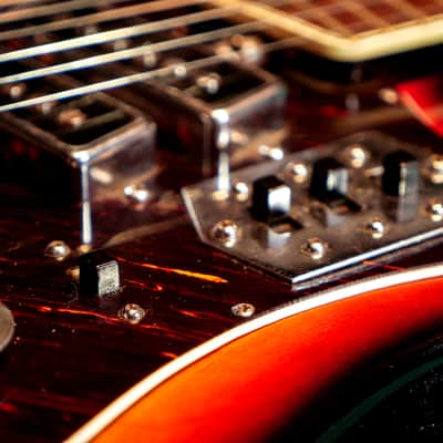 Silvertone 1445 :: Mosrite Copy :: Model 26932 :: 1970 :: Sunburst :: Sears image 15