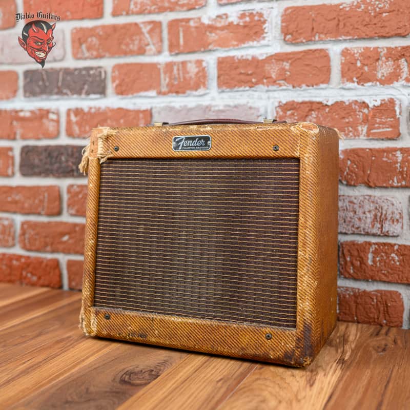 Fender Champ 5F1 Narrow Panel 5-Watt 1x8" Guitar Combo 1963/1964 - Tweed image 1