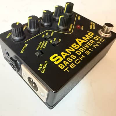 Tech 21 Sansamp Bass Driver D.I. 1994 - 2016 - Black image 1