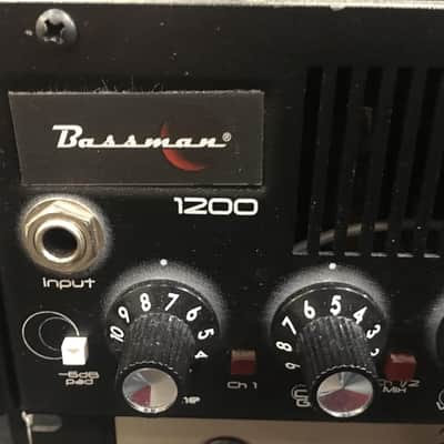Fender 1200 WATT TUBE BASS HEAD image 1