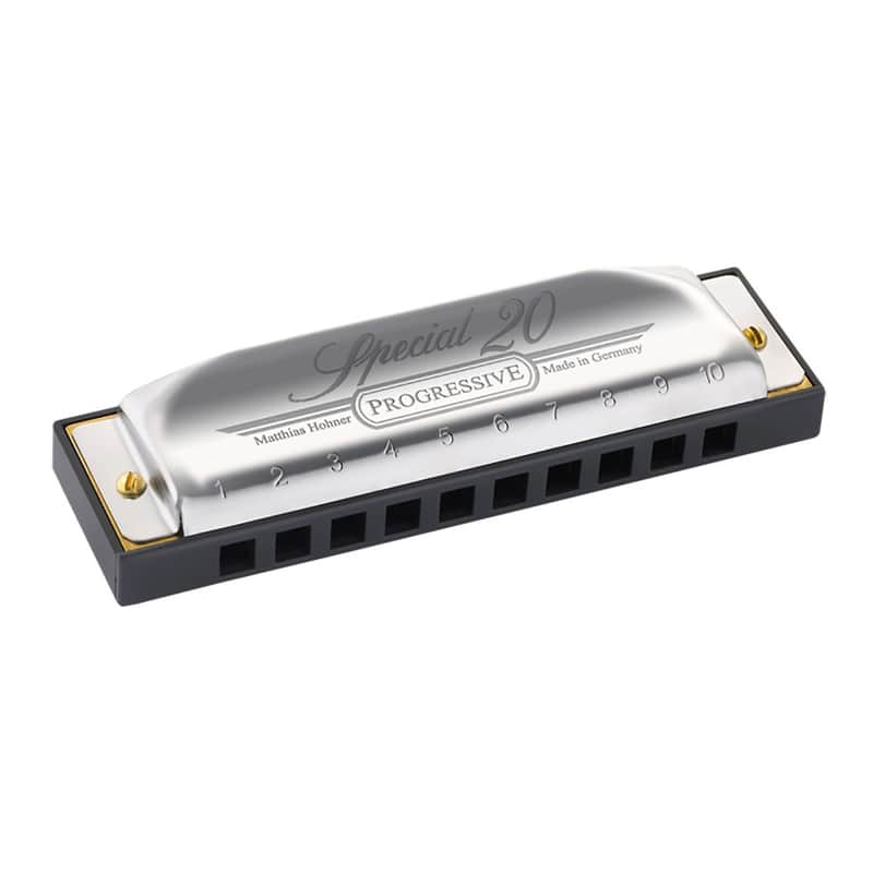 Hohner 560PBX-A Progressive Series 560 Special 20 Harmonica - Key of A image 1