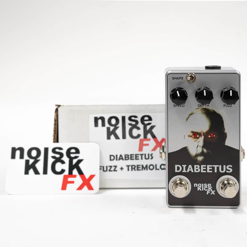 NoiseKick FX - Diabeetus Fuzz & Tremolo Guitar Effect Pedal - New image 1