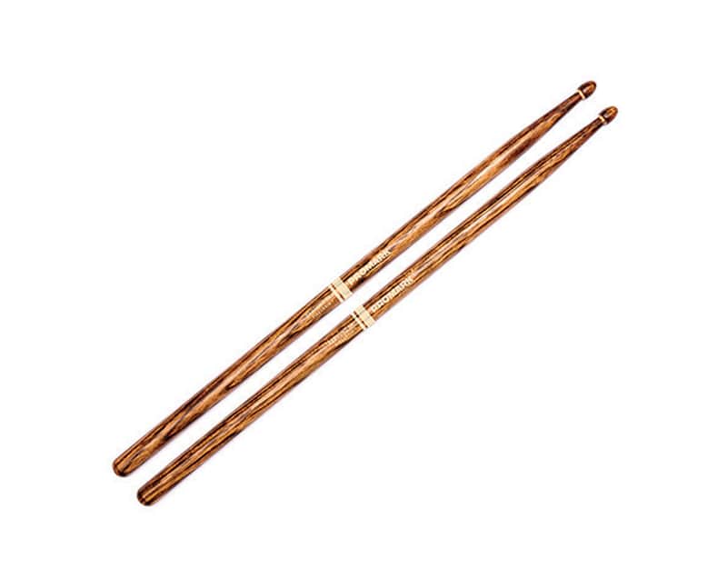 Pro-Mark R5AFG FireGrain Rebound 5A Hickory Wood Tip Drum Sticks image 1