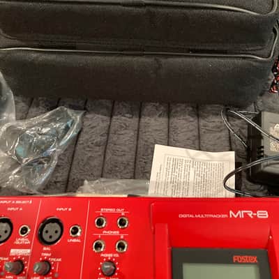 Fostex MR-8 Digital 8-Track Recorder 2000s - Red image 3