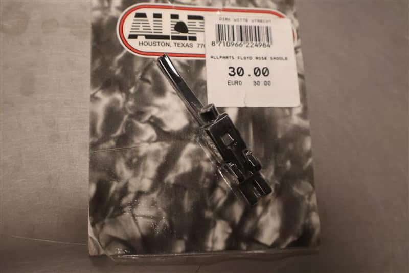 Allparts BP-2299-003 Low Profile High Saddle Black image 1